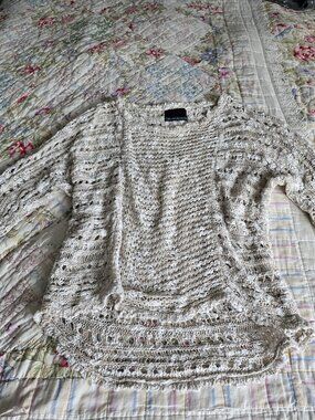 Vintage Cynthia Rowley Knit Sweater, Size Small